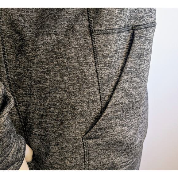 Adidas Womens Oversized Hoodie Medium Climawarm Activewear Dark Gray Heather - Picture 6 of 12